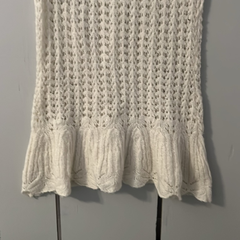 Free People Knitted  Dress Cover up Size L - Picture 9 of 10